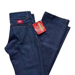 Vintage NOS Dickies Girl 882G Low-Rise Straight Leg Work Pants Denim Size 1